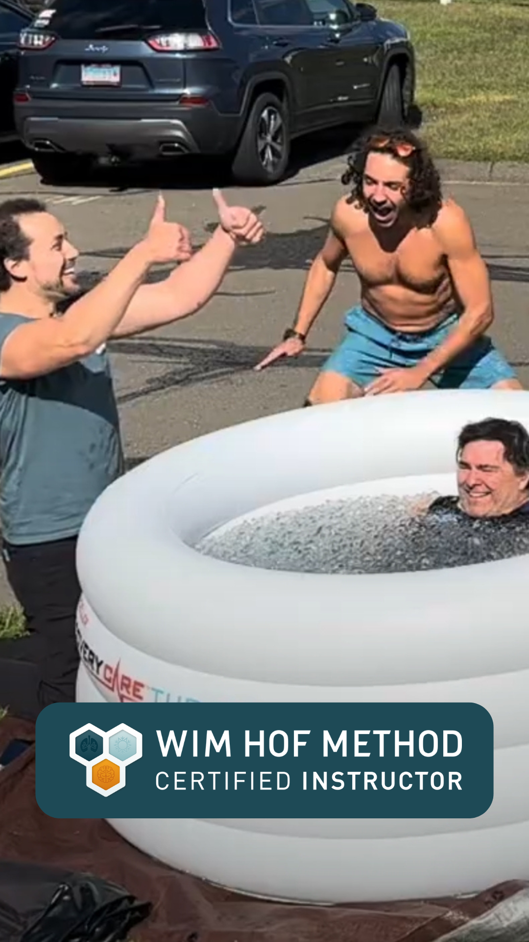 Dan Jacobs Wim Hof Ice Bath Workshop in Connecticut